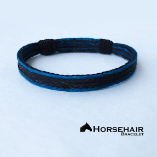 ホースヘアー 馬毛 ウエスタン ハット バンド（ブラック・ナチュラル