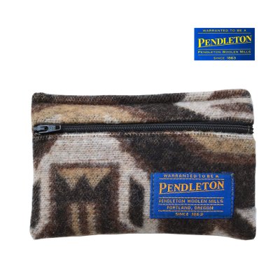 画像1: ペンドルトン スモール キーパー ポーチ 小物入れ（ブラウン）/Pendleton Small Keeper(Brown)