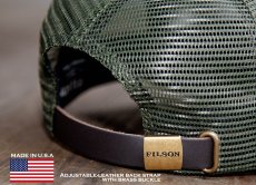 画像2: フィルソン コットンツイル メッシュ キャップ（オッター グリーン）/Filson Twill Mesh Cap(Otter Green) (2)