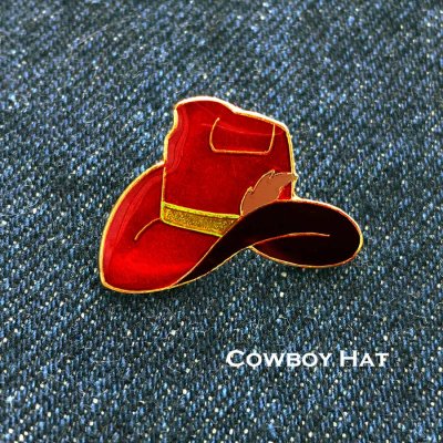 画像1: ピンバッジ ピンズ  ウエスタンハット カウボーイハット/Pin Cowboy Hat