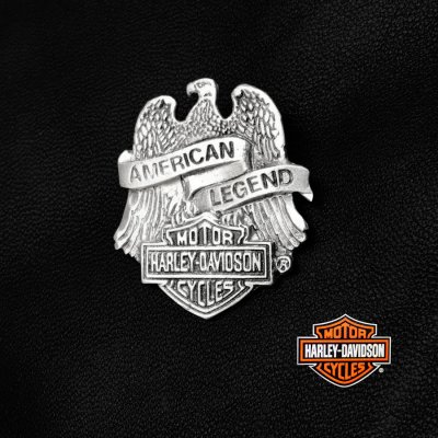 画像1: ハーレーダビッドソン モーターサイクル ピンバッジ ピンズ/Harley Davidson Pins American Legend