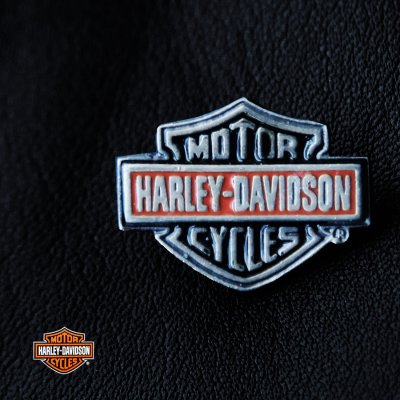 画像1: ハーレーダビッドソン ロゴ ピンバッジ/Harley Davidson Pins