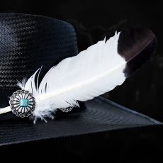 画像1: アメリカンイーグル ハットフェザー 羽飾り ハットアクセサリー/Hat Accessory (1)