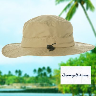 画像1: トミーバハマ パッカブル UPF 50+ クールマックス ブーニー ハット（ カーキ）/Tommy Bahama Boonie Hat(Khaki)