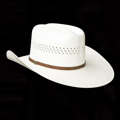 画像3: アラモハット カウボーイ ストローハット（ナチュラル・ホースヘッド ハットバンド）58cm〜59cm/Alamo Hat Western Straw Hat(Natural)
