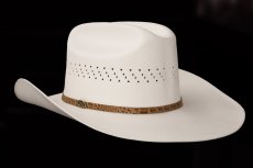 画像3: アラモハット ウエスタン ストローハット ホースヘッド ハットバンド（ナチュラル）58cm〜59cm/Alamo Hat Western Straw Hat(Natural) (3)