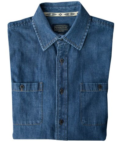 画像2: ペンドルトン デニム シャツ（ライトデニム）M/Pendleton Denim Shirt(Light Denim)