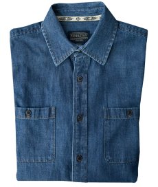 画像2: ペンドルトン デニム シャツ（ライトデニム）M/Pendleton Denim Shirt(Light Denim) (2)