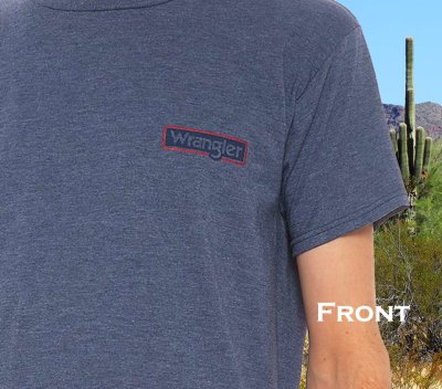 画像2: ラングラー ウエスタン Tシャツ ホライゾン（半袖）L（身幅約51cm）/Wrangler T-shirt