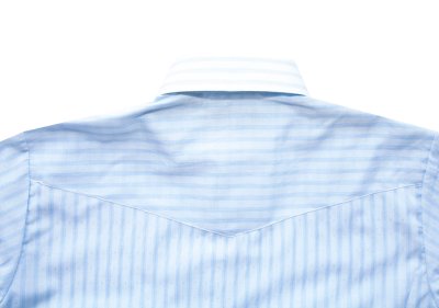 画像3: ローパー クラシック ストライプ ウエスタン シャツ（ブルー/半袖）S/Roper Short Sleeve Western Shirt(Blue Tonal)