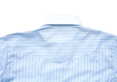 画像4: ローパー クラシック ストライプ ウエスタン シャツ（ブルー/半袖）S/Roper Short Sleeve Western Shirt(Blue Tonal) (4)