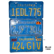 画像3: アメリカ ナンバープレート カリフォルニア ライセンスプレート/United States of America California license plates (3)