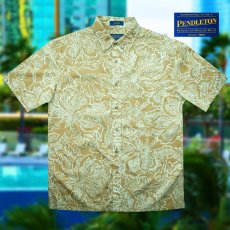 画像2: ペンドルトン キャンプ シャツ（半袖）M/Pendleton Short Sleeve Camp Shirt(Exploded Floral) (2)