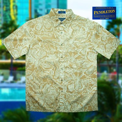 画像2: ペンドルトン キャンプ シャツ（半袖）M/Pendleton Short Sleeve Camp Shirt(Exploded Floral)