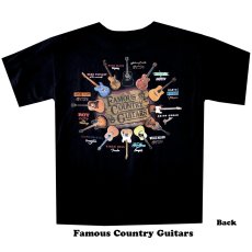 画像1: フェイマス カントリー&ウエスタン ギターズ  Tシャツ（ブラック）L/Guitars T-Shirt(Black) (1)