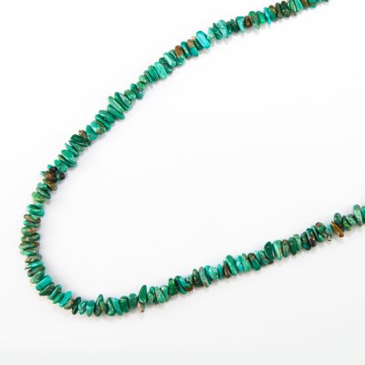 画像2: ナバホ族 ターコイズ ビーズ ネックレス（49cm）/Navajo Turquoise Beads Necklace