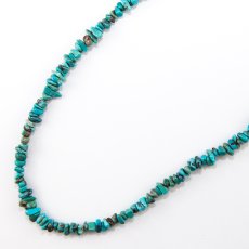 画像2: ナバホ族 ターコイズ ビーズ ネックレス（42cm）/Navajo Turquoise Beads Necklace (2)