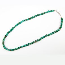 画像1: ナバホ族 ターコイズ ビーズ ネックレス（49cm）/Navajo Turquoise Beads Necklace (1)