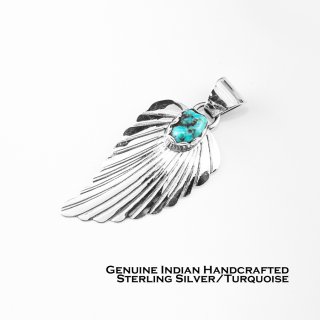 ズニ族作 インディアンジュエリー スターリングシルバー