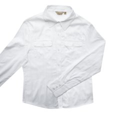 画像1: トゥルーグリット ボタンフロント バックヨーク ウエスタン シャツ（ホワイト）/True Grit Western Button Shirt White(Women's) (1)