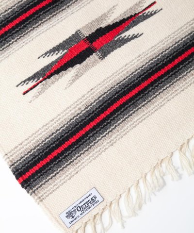 画像2: オルテガ 手織り 100%ウール ラグマット/Ortega's 100%Wool Hand Woven Mat