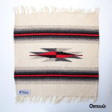 画像1: オルテガ 手織り 100%ウール ラグマット/Ortega's 100%Wool Hand Woven Mat (1)