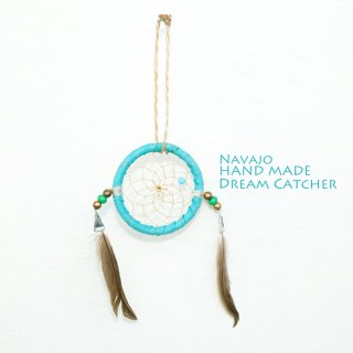 アメリカインディアン ナバホ族 ハンドメイド ドリームキャッチャー 