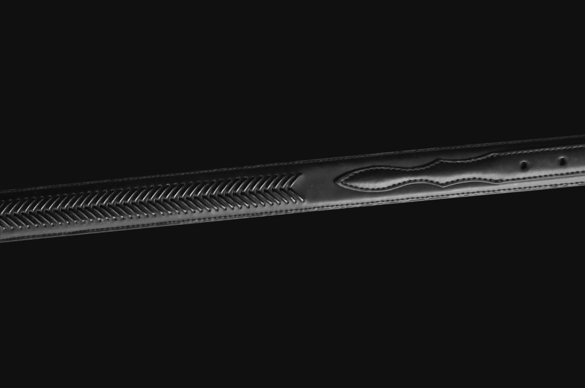 画像5: ノコナ レンジャー ベルト（アローレース・ブラック）/Nocona Arrow Lace Ranger Belt(Black) (5)