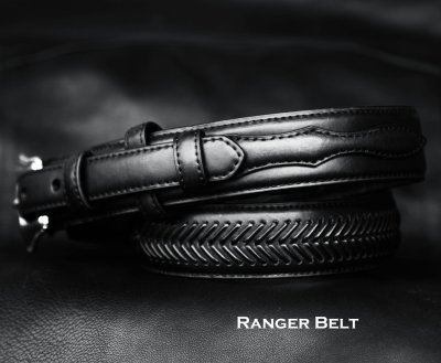 画像2: ノコナ レンジャー ベルト（アローレース・ブラウン）/Nocona Arrow Lace Ranger Belt(Brown)