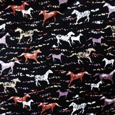 画像1: オースティン アクセント シルク ワイルドラグ（カウボーイ大判スカーフ）ホース/Austin Accent Inc.100% Silk Wild Rags(Horses) (1)