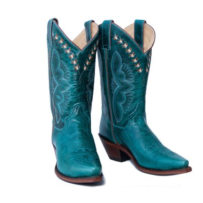 画像1: ジャスティン ブーツ ウエスタンブーツ ターコイズ（レディース）/Justin Boots Western Boots Turquoise(Women's)
