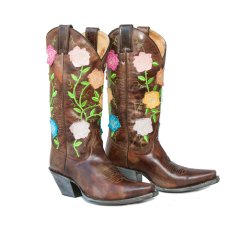 画像3: ジャスティン ブーツ フローラル 刺繍 ウエスタンブーツ（レディース）/Justin Boots Flowers Western Boots(Women's) (3)