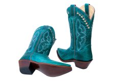 画像3: ジャスティン ブーツ ウエスタンブーツ ターコイズ（レディース）/Justin Boots Western Boots Turquoise(Women's) (3)