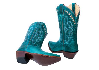 画像3: ジャスティン ブーツ ウエスタンブーツ ターコイズ（レディース）/Justin Boots Western Boots Turquoise(Women's)