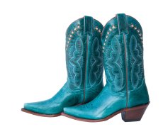 画像4: ジャスティン ブーツ ウエスタンブーツ ターコイズ（レディース）/Justin Boots Western Boots Turquoise(Women's) (4)