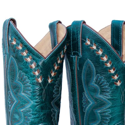画像2: ジャスティン ブーツ ウエスタンブーツ ターコイズ（レディース）/Justin Boots Western Boots Turquoise(Women's)