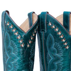 画像2: ジャスティン ブーツ ウエスタンブーツ ターコイズ（レディース）/Justin Boots Western Boots Turquoise(Women's) (2)