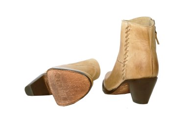 画像2: ウエスタンブーツ ショート ファスナー付き ボーン（レディース）/FM1101 Western Ankle Boots Born(Women's)