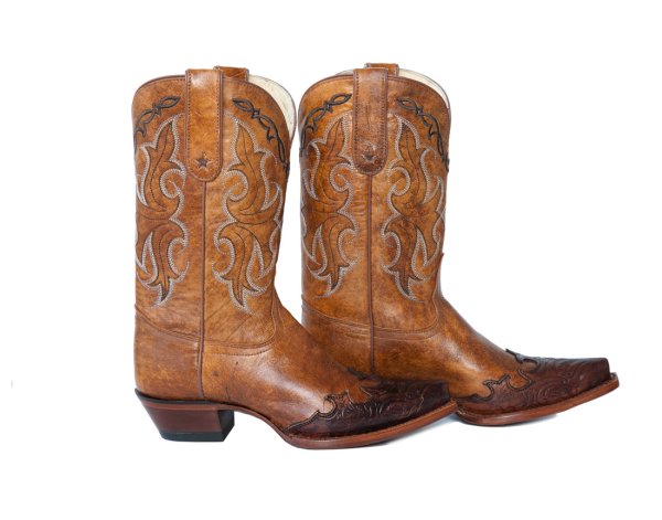 トニーラマ ウエスタンブーツ タン（レディース）/Tony Lama Western