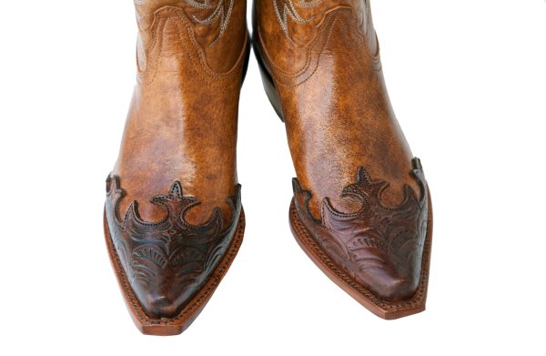 トニーラマ ウエスタンブーツ タン（レディース）/Tony Lama Western