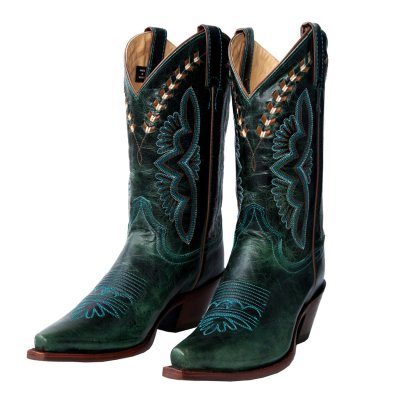 画像1: ジャスティン ブーツ ウエスタンブーツ フォレスト（レディース）7.5B/Justin Boots Western Boots Forest Green(Women's)