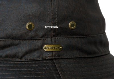 画像2: ステットソン パッカブル ロールアップ バケット ハット（ダークブラウン）/Stetson Packable Roll-up Bucket Hat (Brown)