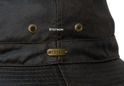 画像2: ステットソン パッカブル ロールアップ バケット ハット（ダークブラウン）/Stetson Packable Roll-up Bucket Hat (Brown)