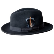画像2: ハット 帽子用 アクセサリーフェザー 羽飾り（ブラック）/Hat Feather Black (2)