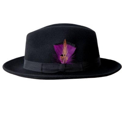 画像2: ハット 帽子用 アクセサリーフェザー 羽飾り（パープル）/Hat Feather Purple