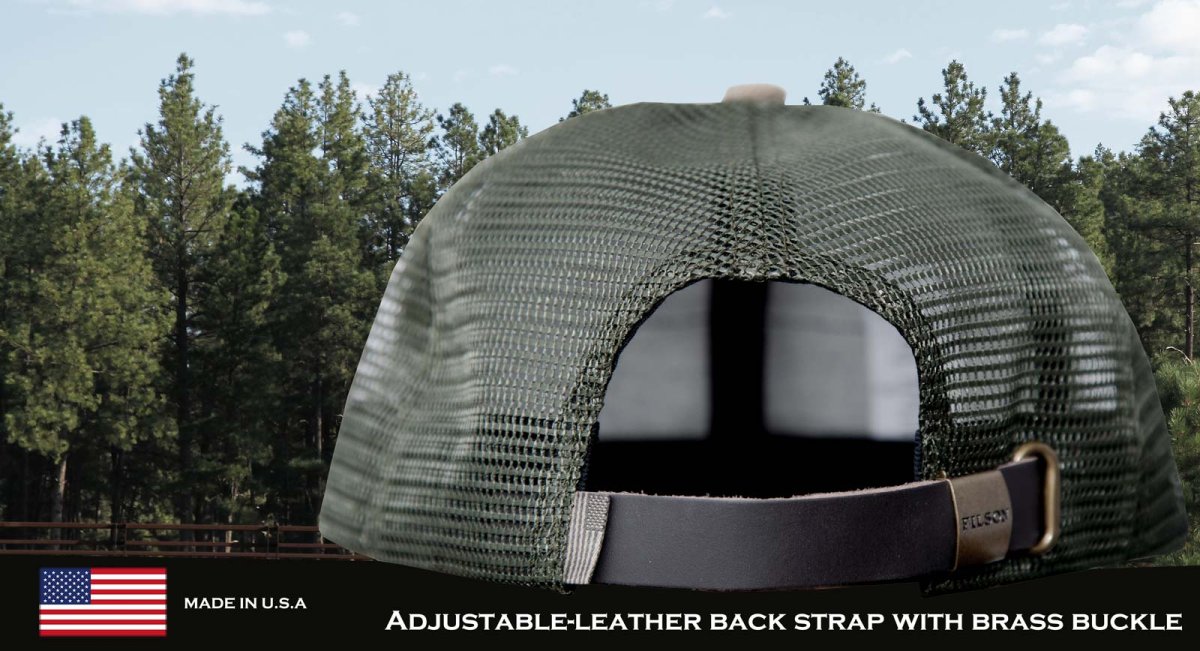 画像2: フィルソン コーデュロイ メッシュ キャップ(カーキ・フォレスト)/Filson Corduroy Mesh Cap(Khaki) (2)