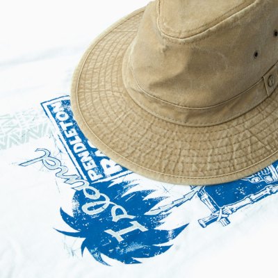 画像1: ペンドルトン キャンバス インディアナ ハット（タン）/Pendleton Canvas Indiana Hat(Tan)