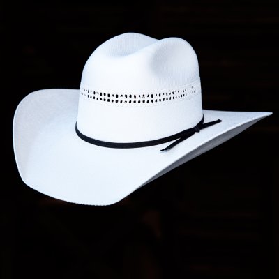画像1: ウエスタン ストロー カウボーイ ハット（オフホワイト）/Straw Cowboy Hat (Off White)