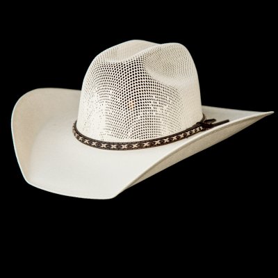 画像1: ブルハイド 10X ウエスタン カウボーイ ストロー ハット クイックドロー（ナチュラル）/BULLHIDE Straw Cowboy Hat Quick Draw(Natural)