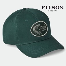 画像1: フィルソン ハンターグリーン デニム ロガー キャップ/Filson Denim Logger Cap Hunter Green (1)